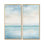 «Ocean Minimalisme» Horizon Charm I - Grand océan, reproduction d'art sur toile