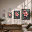 Blooming Petals Botanical - Framed Print-746907474-746907479