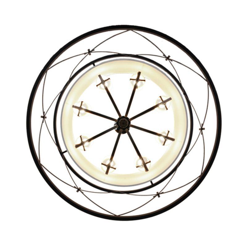 Penelope 8 - Light Semi Flush Mount