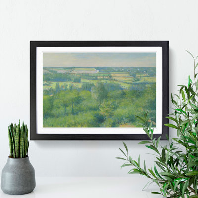 Yerres Valley by Gustave Caillebotte - Picture Frame Painting