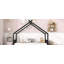 Lit double pleine grandeur en métal, noir-615362867-615362861