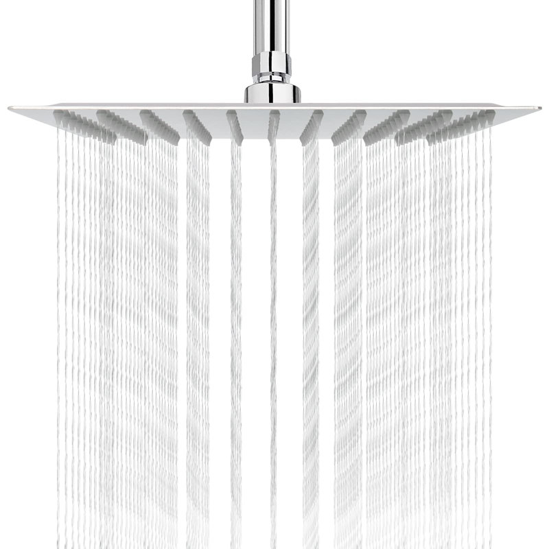 Rain Fixed Shower Head 2.5 GPM GPM