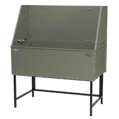 56 in. H x 24.5 in. W x 48 in. D Adjustable and Foldable Dog Grooming tub