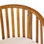 Chaises de salle à manger d'extérieur en bois avec coussins, ensemble de 2-786955660-786955661