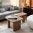 35.43" L-Shape Coffee Table-32391783