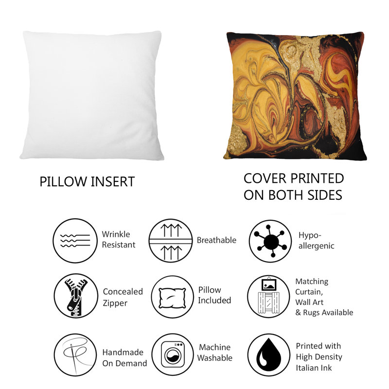 Coussin Orange Orange