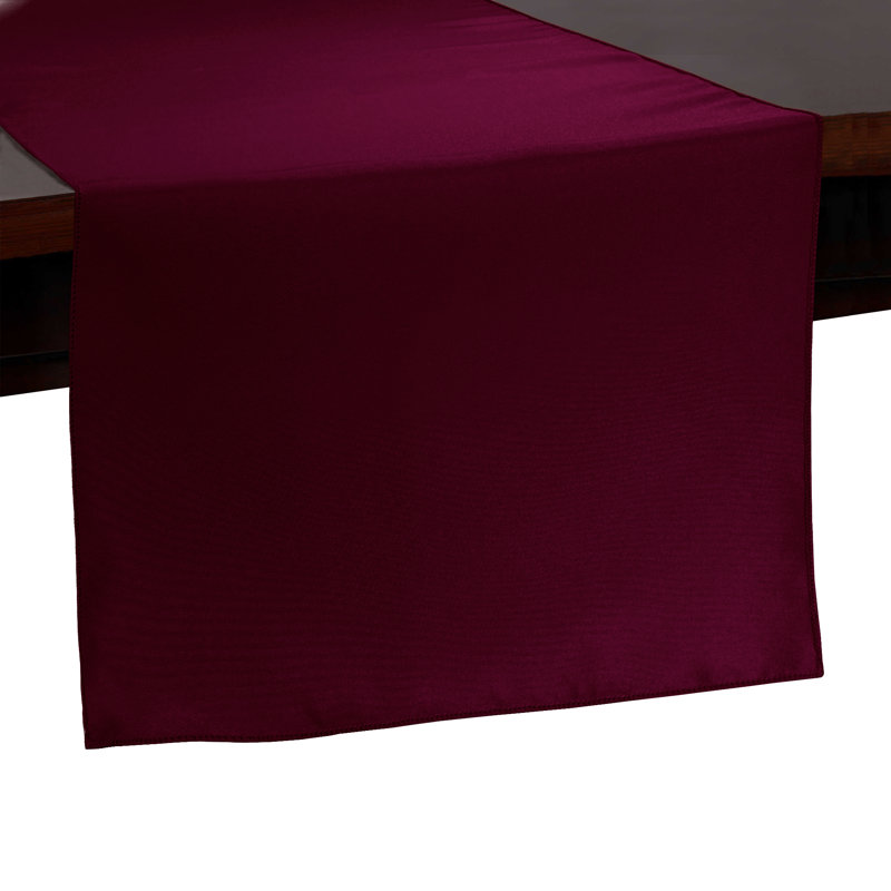 Eider & Ivory™ - Basic Polyester1, 1, Ruby Red, 90" x 14"