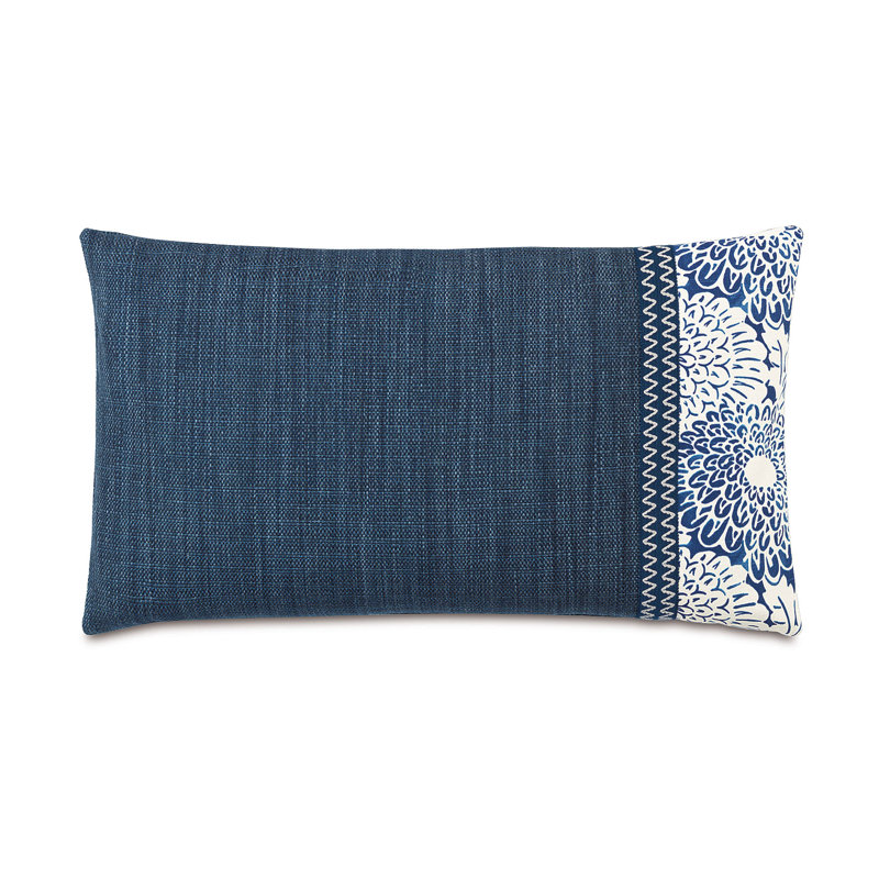 Indira Polyester Blend Zip Sham, King, Right