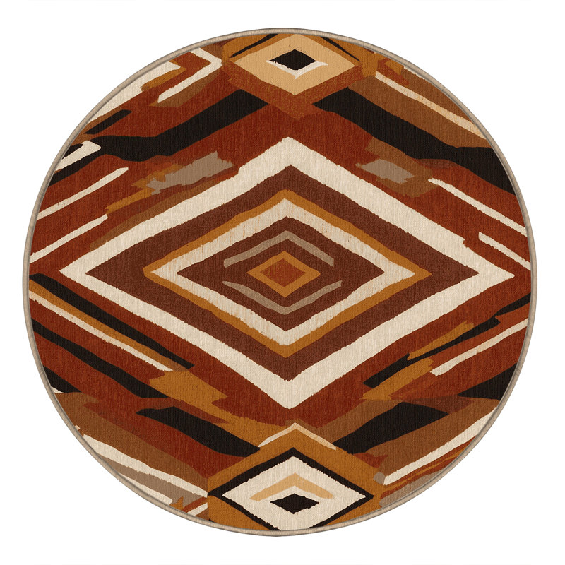 Whispering Mesa Rug, Round 5'