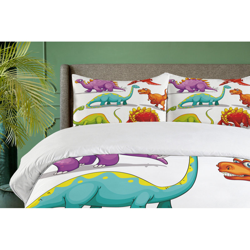 Ensemble de housse de couette dinosaur, Très grand