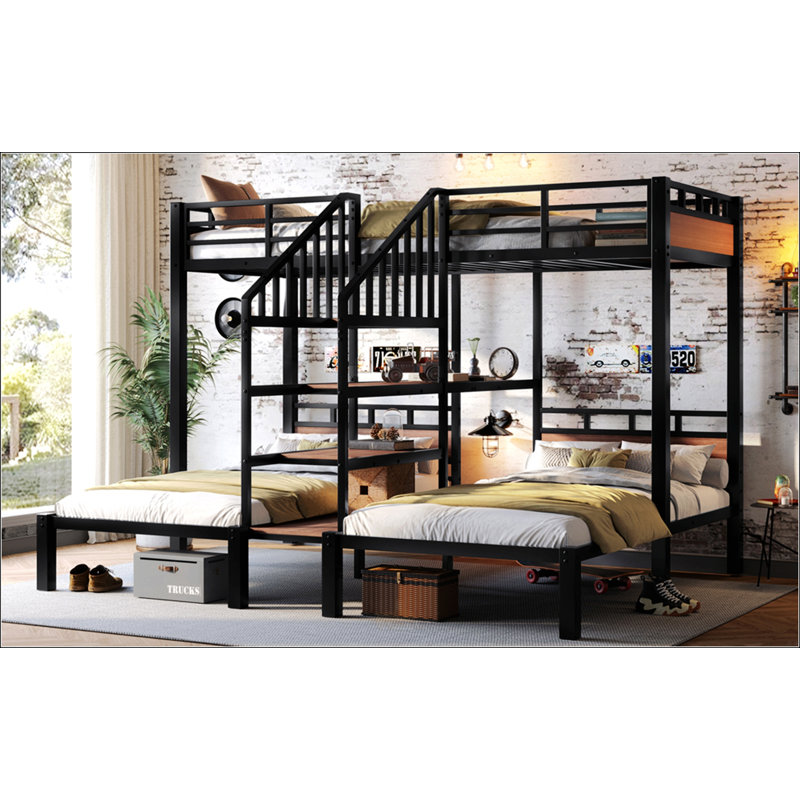  Metal Bunk Bed, Twin