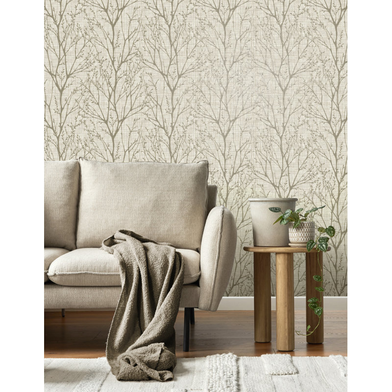 10m x 53cm Wallpaper Roll, White