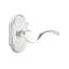 Cortina Wave/Drop Keyed (Entry) Door Lever with Arch Rosette-2099657221-2094610458-2094610463