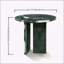 Table basse en marbre, petit accent de salon avec pierre véritable-475610831