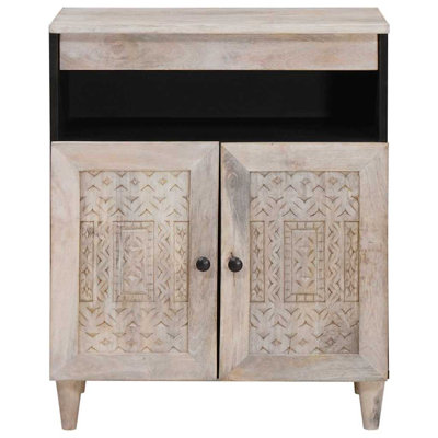 Solid Wood Accent Cabinet