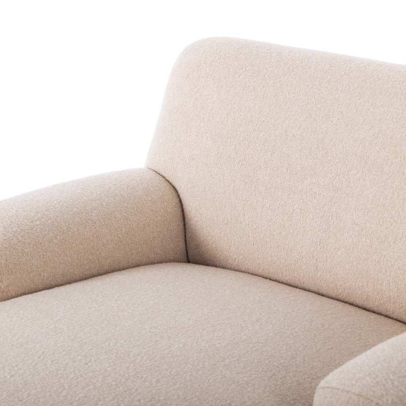 Kent Chaise Lounge, Crete Sand Polypropylene/Olefin