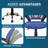 Kaibella Ergonomic Office Chair,  Height Adjustable Desk Chair, Mesh Home office Chair- Pair of 2-1547856597