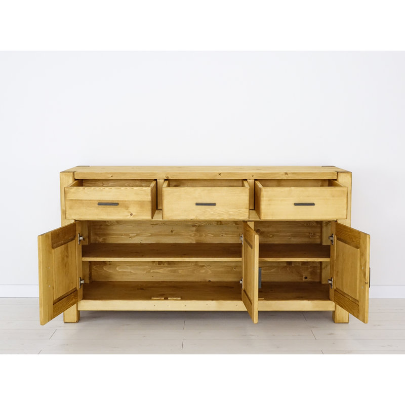 Mccluney 160cm Solid Wood Sideboard