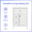 Meuble-lavabo compact de 24 pouces avec rangement-512049404