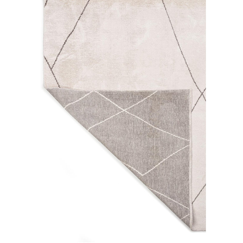 Raliek Abstract Hand Loom Indoor / Outdoor Area Rug, Rectangle 240 x 340cm