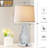 Asani Resin USB Table Lamp