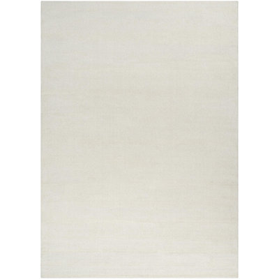 Crowe Light Beige Hand-Loomed Wool Rug