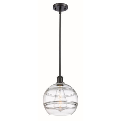 Luminaire suspendu avec tige 1 lumière Ballston Bienes-516-G556