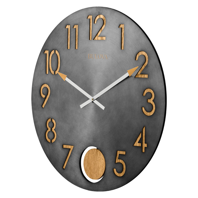 Flatiron Metal Wall Clock