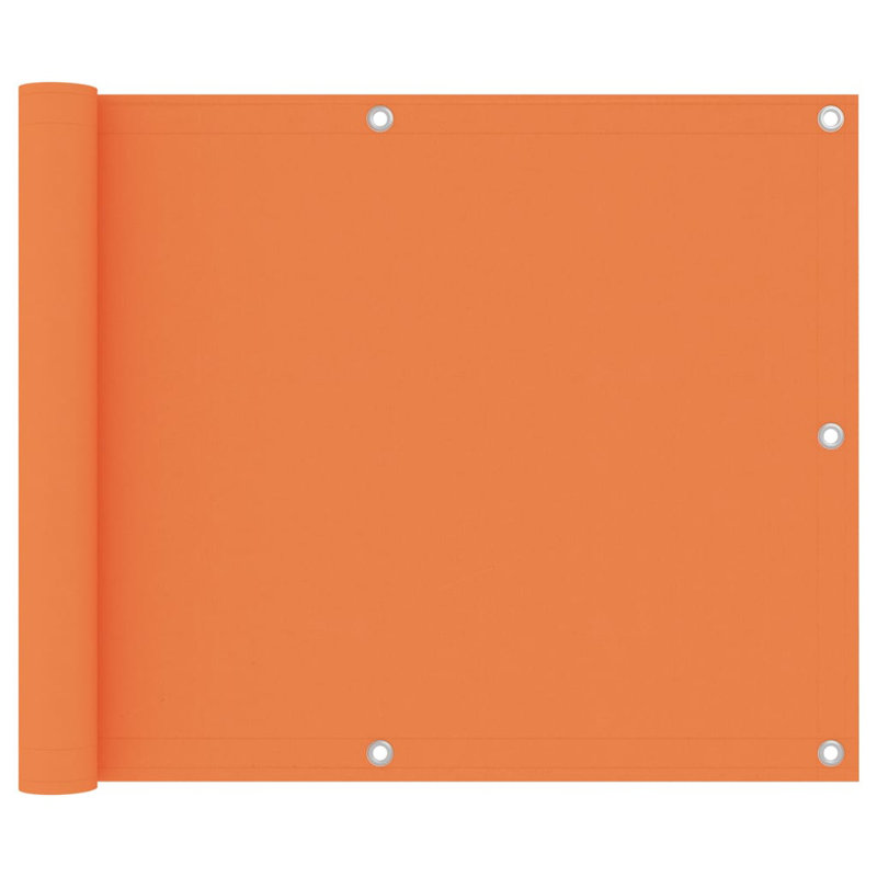 Aadriti Rectangular Shade Sail, 75cm L x 300cm W, Orange