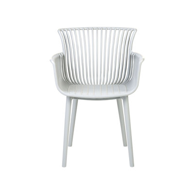 Greggory 44cm H Slat Back Armchair