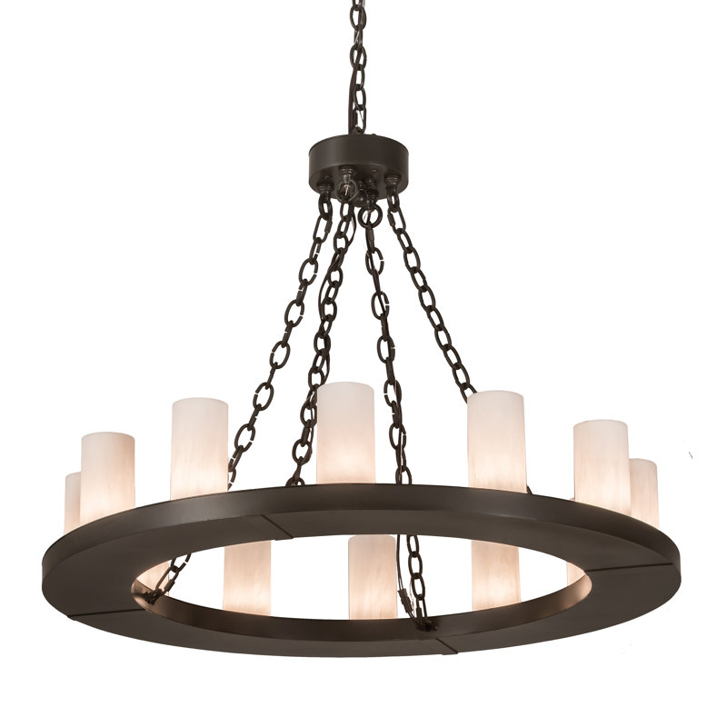 Lustre cylindrique à 12 lumières Newagen