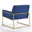 Fauteuil en polyester de 29,5 po Milano-1086208674