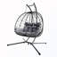 Fauteuil double avec support et coussin-129892869