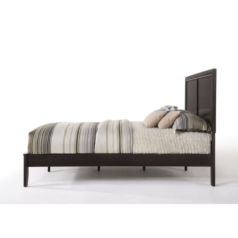 Finition pour grand lit - sommier tapissier nécessaire, construction en bois, humidité relative / rectangulaire rectangulaire, profil bas pour une expérience de repos sereine nécessitant un ressort, une construction, une tête de lit /, une stabilité