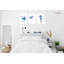 Octopus, Seahorse, And Stingray Bathroom - 3 Piece No Frame Print Set-503657800