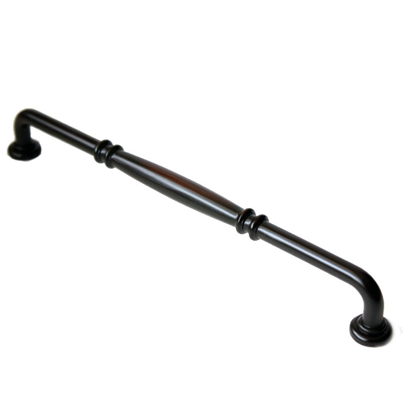 Double Knuckle 8" Center to Center Appliance Pull, Oil Rubbed Bronze