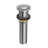 Moen Spring Loaded Push Button Bathroom Drain Assembly, Without Overflow-94431203
