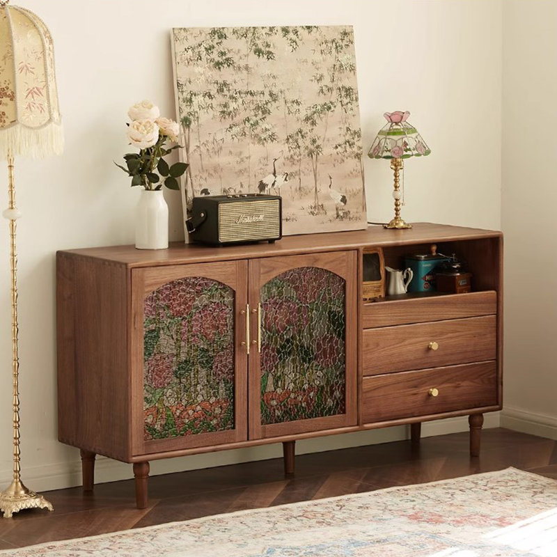 DineElegance 55.12'' Wooden Sideboard with Storage