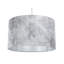 1 - Light Silver Drum Pendant-350315176