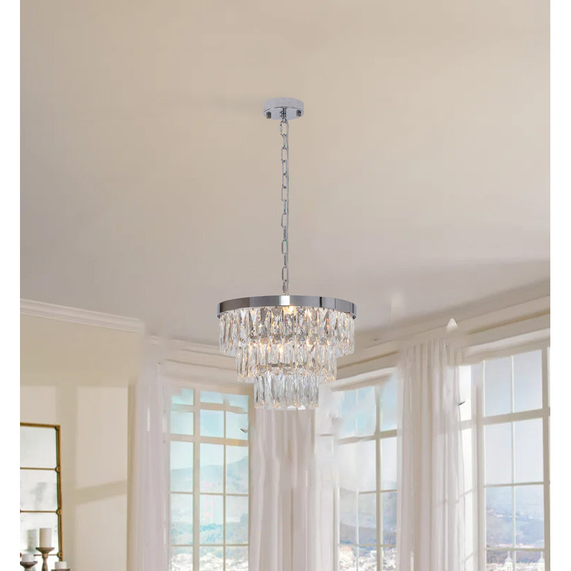 Lustre en cristal 3 lumières Cowgill