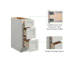 Meuble bas standard HOMEIBRO Cozy Design, en contreplaqué, prêt à assembler, 30,5 cm (L) x 61 cm (P) x 88 cm (H), couleur gris tourterelle.-1212105634-1212105637