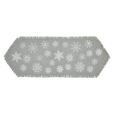 Yuletide Rectangle Geometric Cotton Table Runner