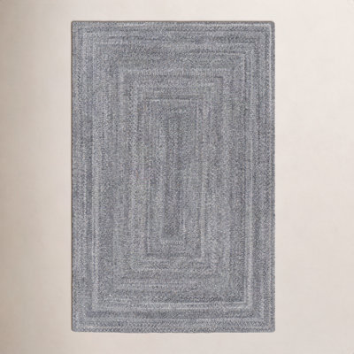 Hinton Light Gray Hand-Woven Outdoor Rug