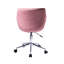 Chaise de travail en microfibre Cindy-538285227