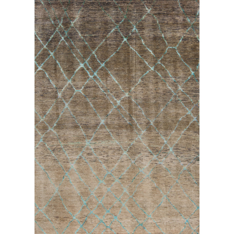 Seville Collection One-of-a-Kind Rectangle 6'2" X 8'1" Hand Knotted Area Rug
