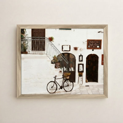 Em "La Bottega d'Arte" Print by Bogdan Dada