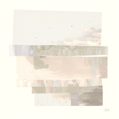 Stacks I Neutral by Melissa Averinos - 1 Piece Wrapped Canvas Painting