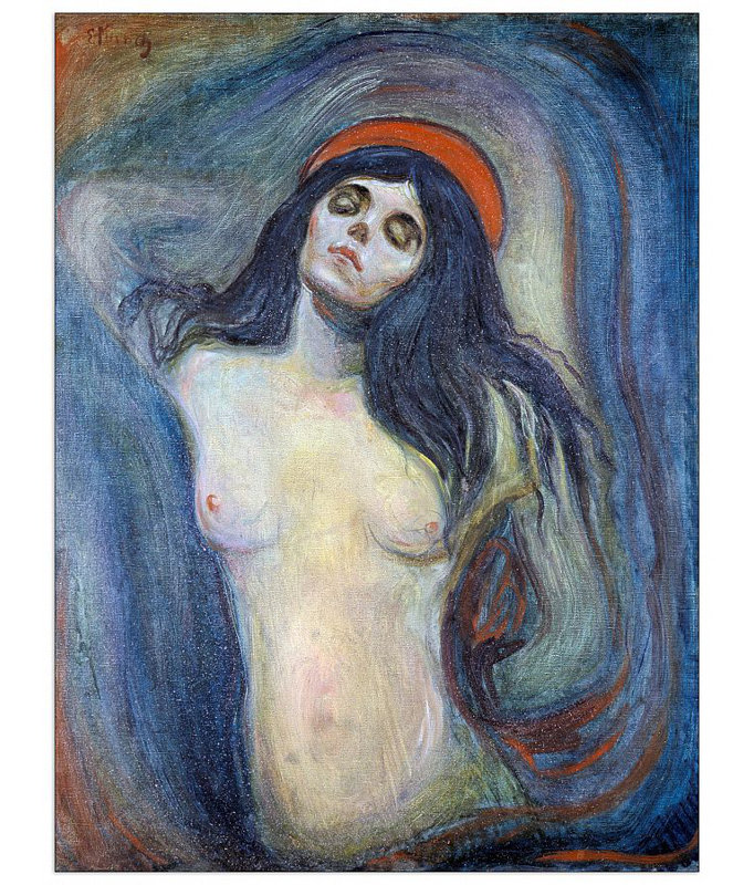 Edvard Munch - Wrapped Canvas Painting, 80cm H x 60cm W x 1.8cm D