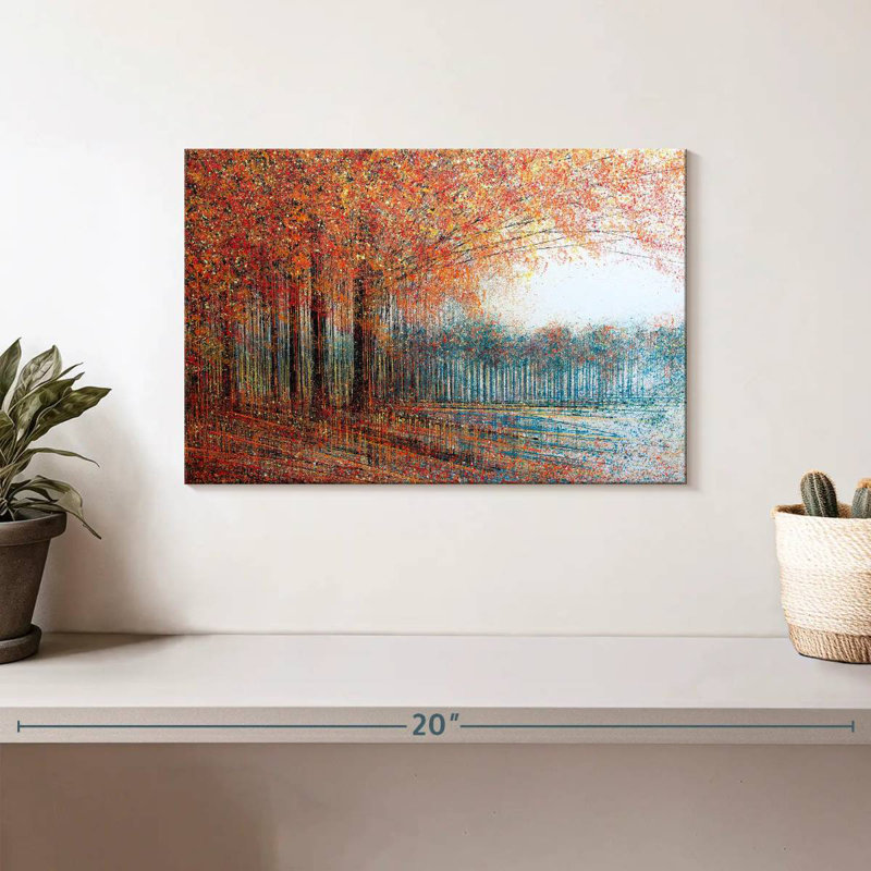 Avery The Red Trees, 8" H x 12" W
