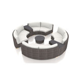Dune Outdoor 7 - Piece Conversation Set